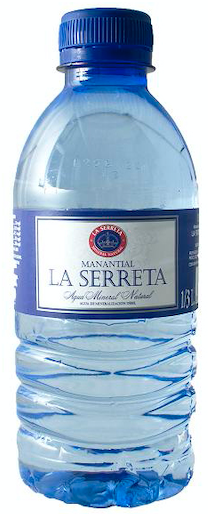 Imagen de botella agua 0.33 litros de La Serreta